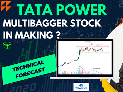 TATA Power Share Price Target 2023 branding graphic design trading