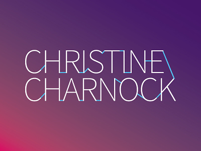 Christine Charnock - Branding Variation branding logo logotype typography vector