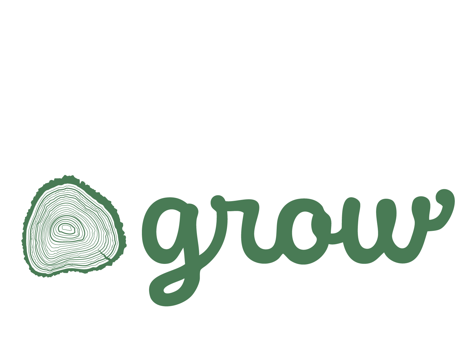 Grow Logo By Amanda Devries On Dribbble