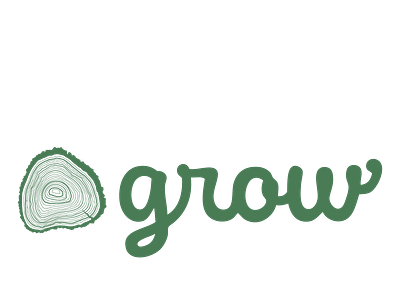 Grow Logo incubator logo pop ups visual identity