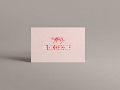 Florence Boutique Business Card