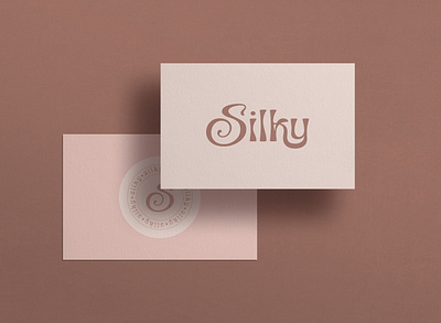 Silky Business Card branding branding design business card graphic design