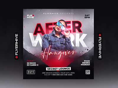 Free Party Flyer Template PSD Download