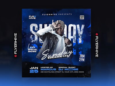 Party Flyer PSD Template Download