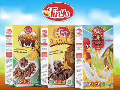 Tingo Cornflakes - Package Design