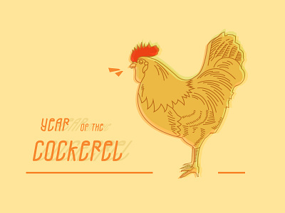 Year of the Cockerel chicken year of the cockerel