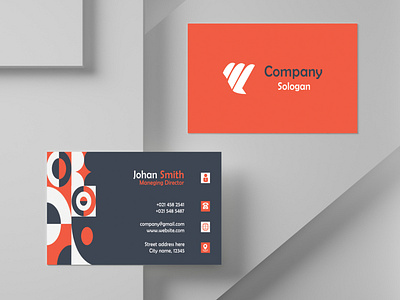 Business card business business card design logo typography