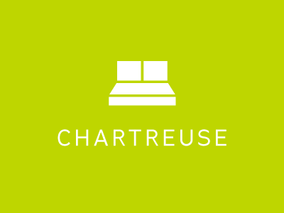 Chartreuse icon logo typography
