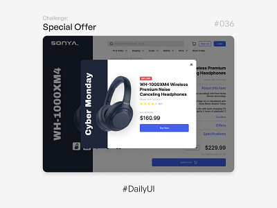 Special Offer - Challenge Daily UI #036