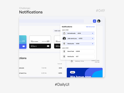 Notifications - Challenge Daily UI #049