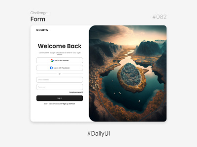Form - Challenge Daily UI #082 daily ui drone form login product design sign up uiux