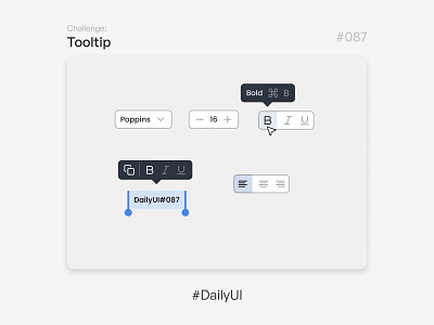 Tooltip - Challenge Daily UI #087 087 daily ui tooltip ui uidesign uidesigner uiux ux