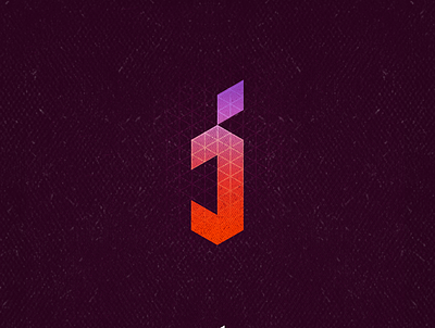 J1 30daychallenge 36daysoftype aletteraday design dz isometric j lettering lettermark logo monogram typogaphy
