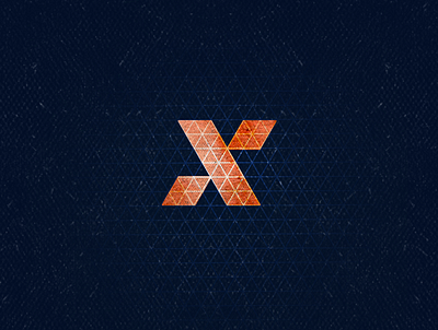 X1 30daychallenge 36daysoftype aletteraday design dz isometric logo monogram typogaphy x