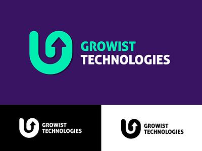 Growisttech alger algeria algiers dz growth growth hacking icon logo tech