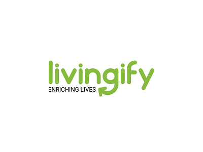 livingify | Enriching Lives burki burki design creative design healthcare healthy logo