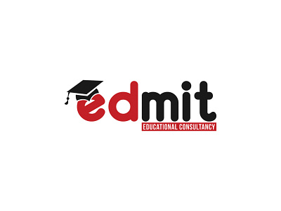 edmit | Educational Consultancy burki burki design consultant creative design education educational logo
