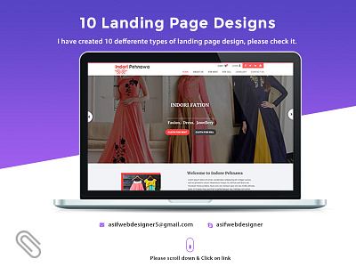 10 Landing Pages design home page landing page logo
