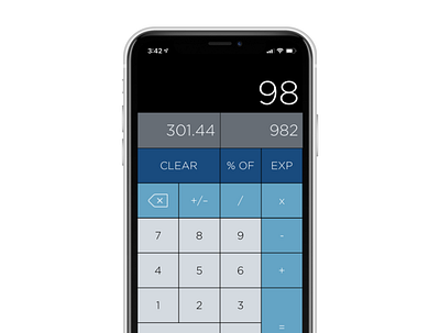 CalcuCat Portrait android app backend design development frontend ios iphone mobile ui