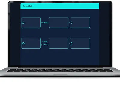 PercentBot app backend development frontend react ui web