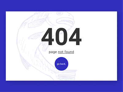 404 page - DailyUI 008