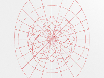Heavy Grid branding campidoglio circles geometric grid lines logo red rome