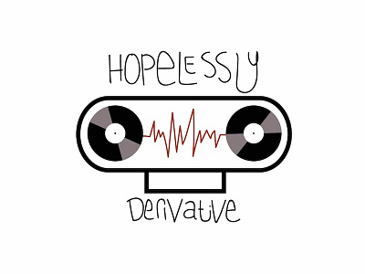 Hopelessly Derivative Variation band cd label logo mix music punk record record label rock soul tape