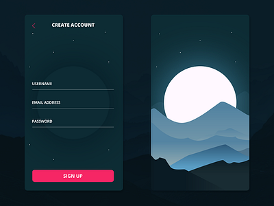 Sign up page daily daily ui register registering sign up signup ui
