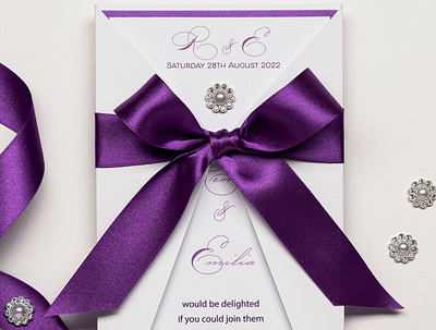 Handmade Pearl Wedding Invitation cards design handmade invitation wedding