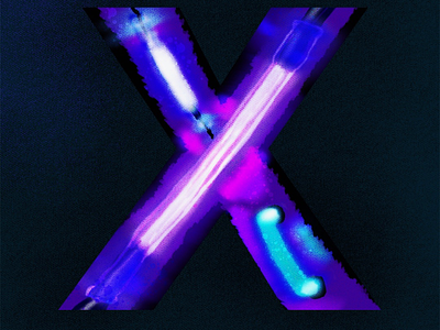X for xenon 36day-x 36daysoftype art artwork creative digital digitalillustration illustration illustrationoftheday lamp letter letterforms x xenon
