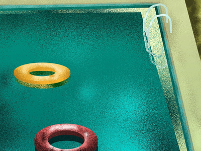 Swimming pool. digitalillustration flatdesign illustration illustrationart photoshop pool summer summertime texture vectornator