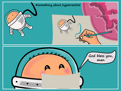 Something about hyperrealists astrozen t comic