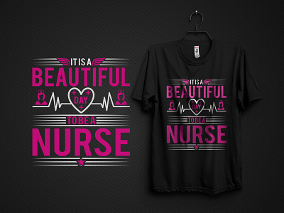 Nurse T-Shirt Design by Al-Rafi 06 on Dribbble