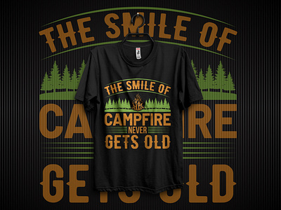 Outdoor Adventure Camping T-Shirt Design