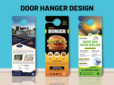 DOOR HANGER DESIGN door door hanger door hanger design door hanger design ideas door hanger mockup door hanger template door hanger template free hanger rack card rack card design