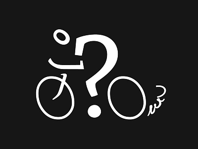 Typography Cyclist