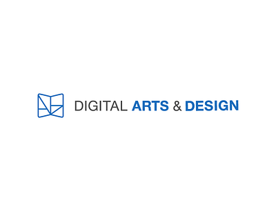 Digital Arts Design branding digital arts and design identity logo logotype mark