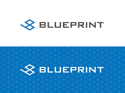 Blueprint blueprint branding identity logo logotype mark