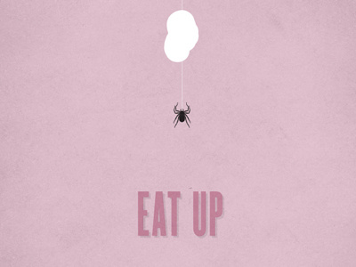 Eat Up poster (2 of 3) cocoon spider web