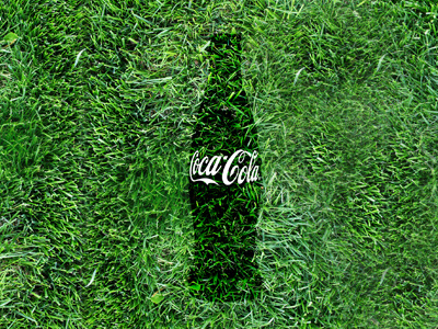 Coke Summer image bottle coca cola grass summer