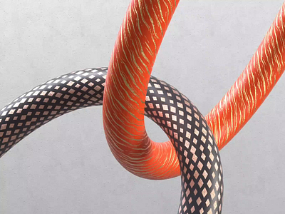 Knot Again 3d 3d animation design fun houdini motiongraphic render