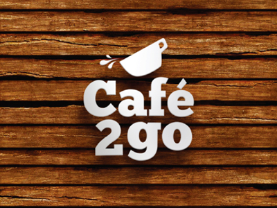 Cafe2go branding cafe coffee dubai india kerala logo nashad