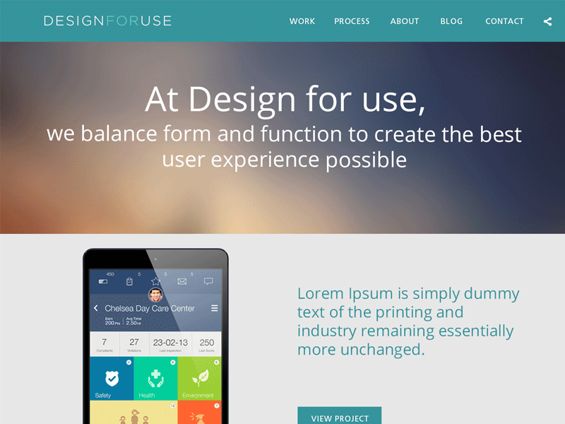 Designforuse india kerala nashad single page ui ux webdesign