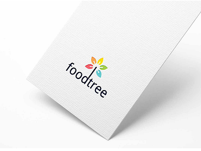 foodtree logo brand food identity logo store super market tree