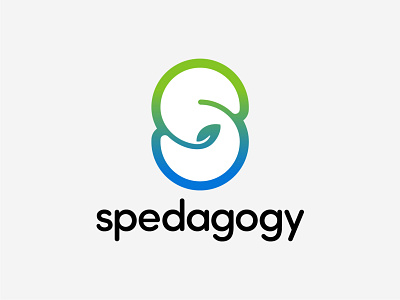 Spedagogy app branding design icon illustration logo typography