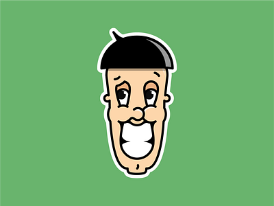 My inner goofball design face illustration mascot vector