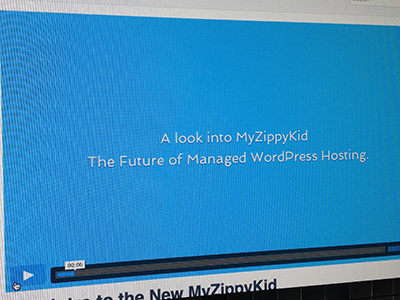 MyZippyKid intro video beta blue intro product ui ui design video