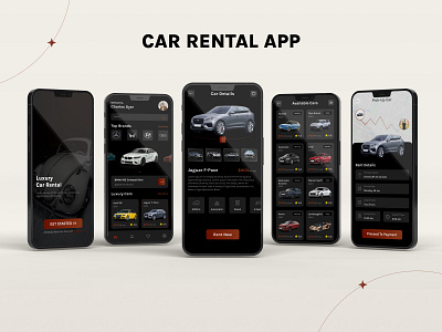 Car rental app ui app app design car car rental rental app service app ui ui design ui ux ui ux design