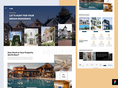 Dream Residence Web Design