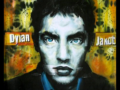 Jakob Dylan acrylic airbrush mixed watercolor